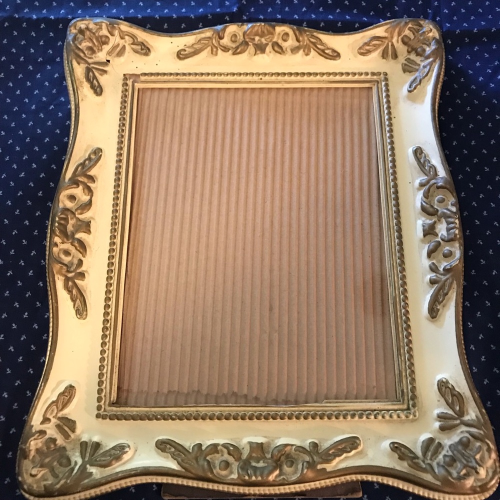 Gold Ornamental Picture Frame. Damage